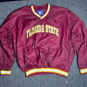 STARTER Maroon Windbreaker Jacket